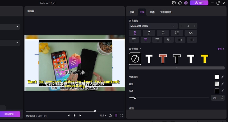自動生成字幕 vlc-替代edimakor自動翻譯字幕教学5