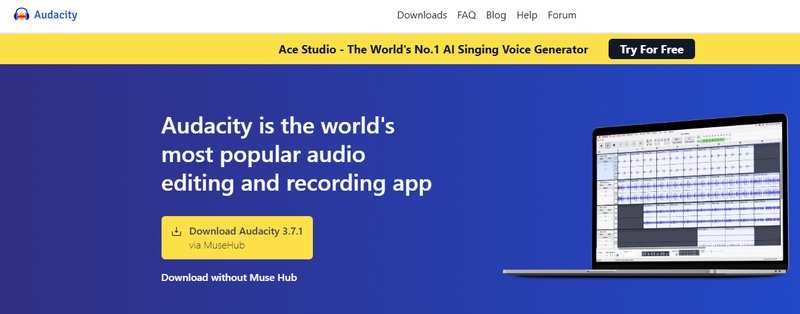 錄音 軟體-Audacity
