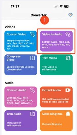蘋果手機將 mp4 轉 mp3工具教學1