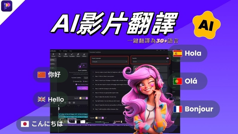 影片翻譯-Edimakor