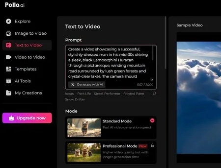 AI生成 動畫工具pollo教學2