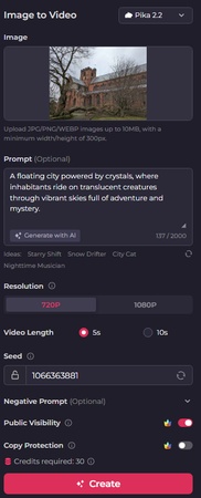 ai影片生成pika教學3