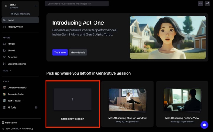 ai影片生成runway教學1