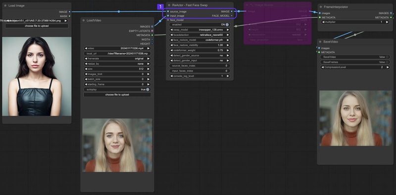 ComfyUI換臉