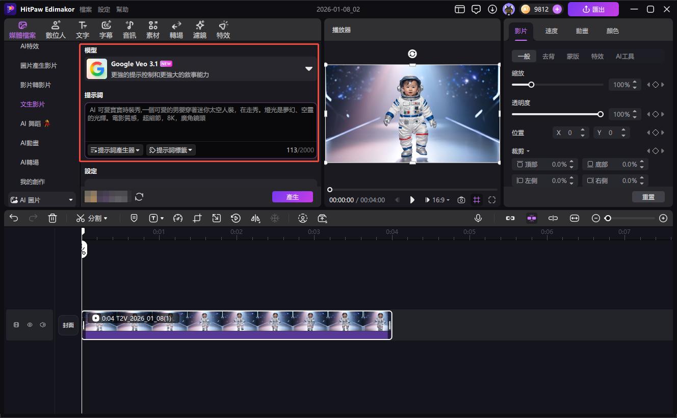AI 寶寶與動物時裝秀
