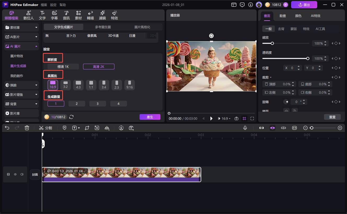 AI 寶寶時裝秀 App