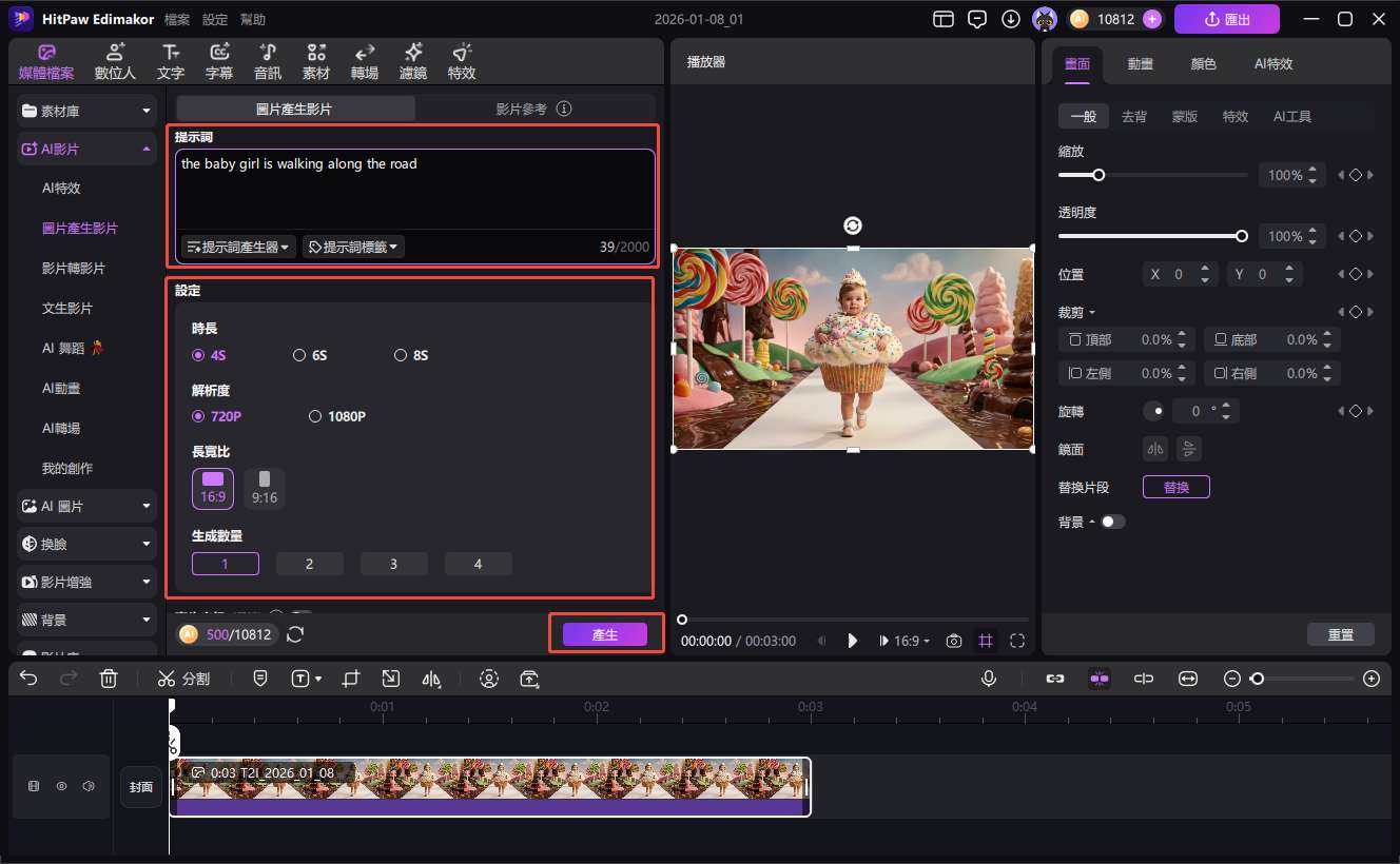 AI 寶寶時裝秀 TikTok
