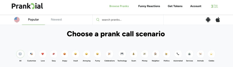 電話變聲器Prank Dial