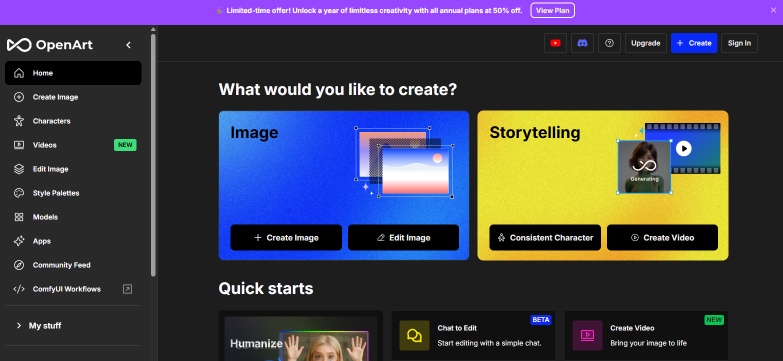 ai舞蹈生成器推荐openart