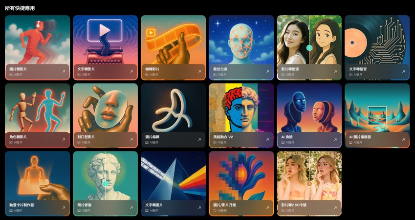 在 Domo AI 中選擇文字轉影片功能