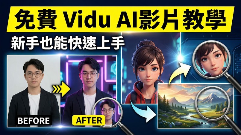 Vidu Q3 AI 影片生成評測