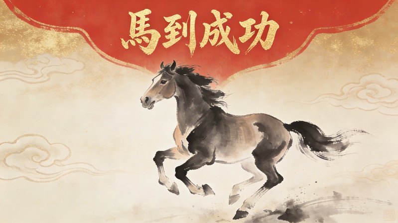 馬到成功