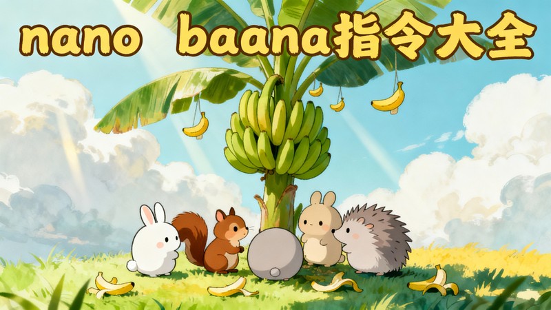 Nano Banana 指令完整教學