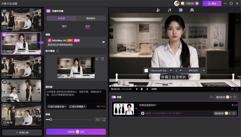Edimakor AI 韓劇配音和字幕編輯