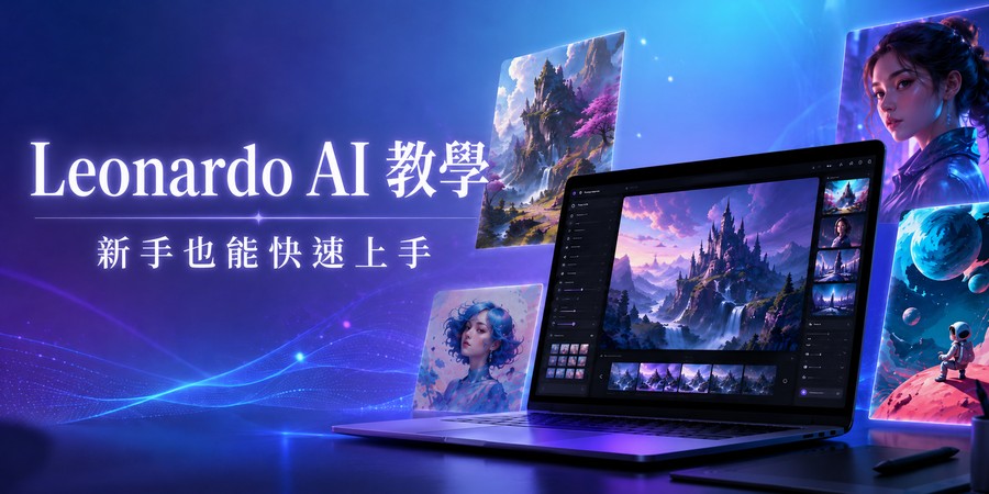 Leonardo AI 教學：中文使用、圖生圖步驟與費用整理
