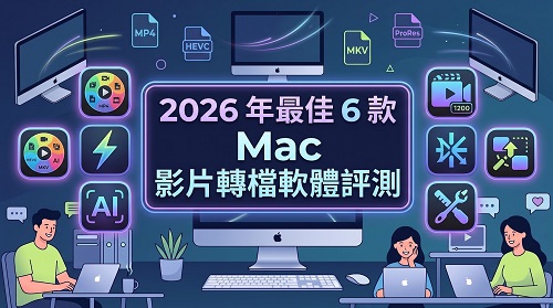 適用於 Mac 的影片轉檔軟體