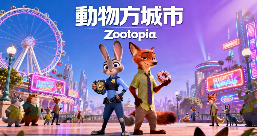 動物方城市電影畫面