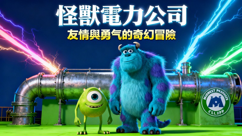 怪獸電力公司畫面