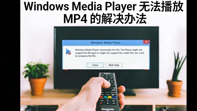 Windows Media Player 無法播放檔案