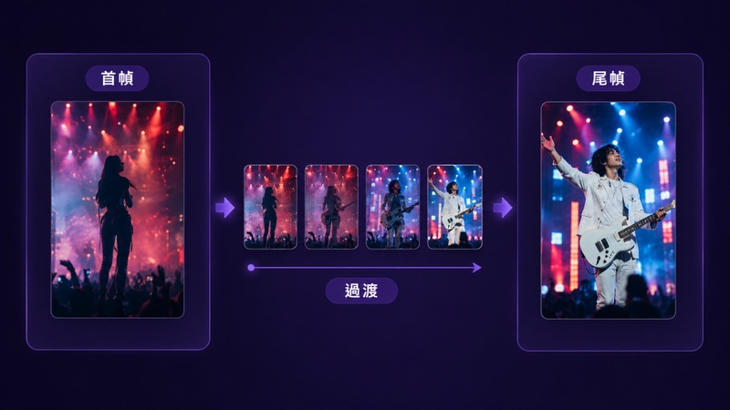 AI 影片首幀與尾幀搭配運鏡提示詞的生成原理