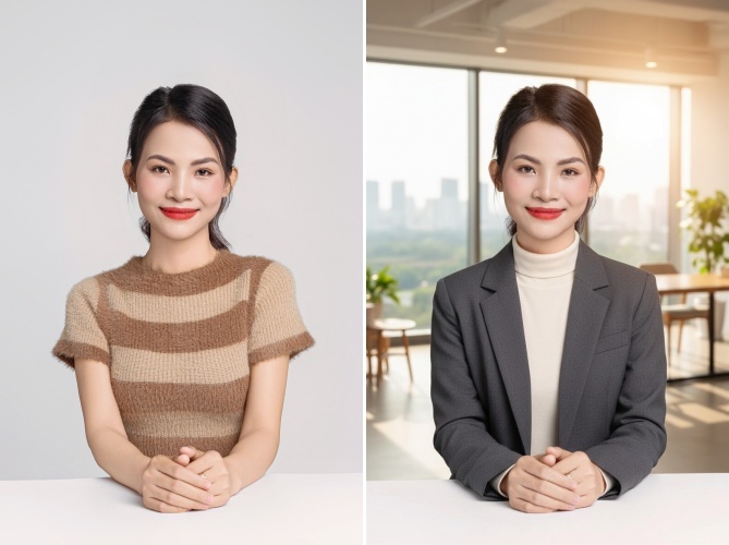 使用 Gemini 形象照 prompt 生成 LinkedIn 國際感頭像
