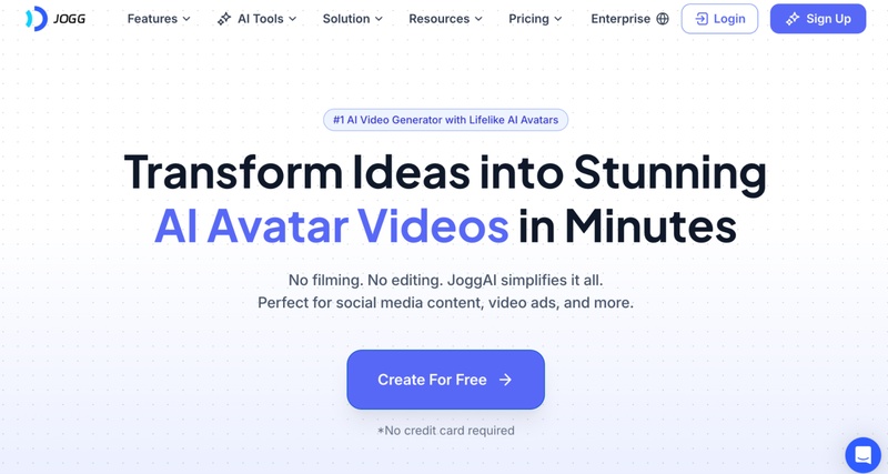 AI新聞主播製作工具JoggA