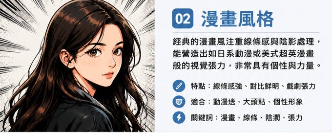 漫畫風格照片變漫畫人物效果