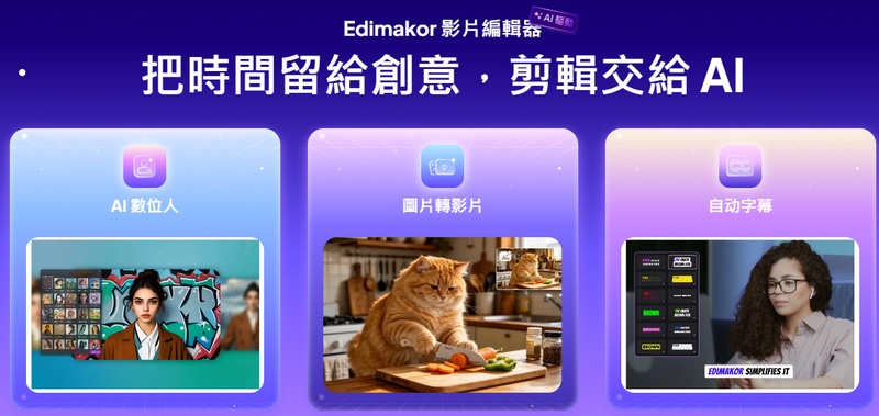 使用 Edimakor 套用圖片特效並將照片轉成動態影片