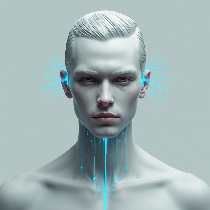 使用 Gemini 換裝指令生成賽博龐克風格人物