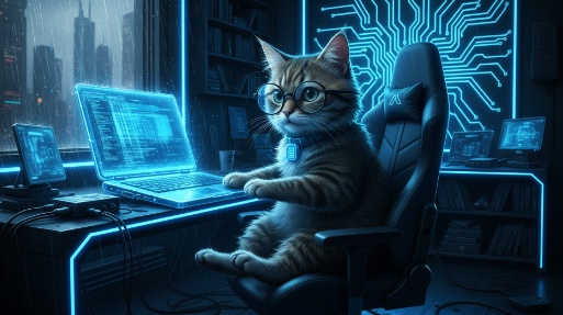AI 貓咪寫程式