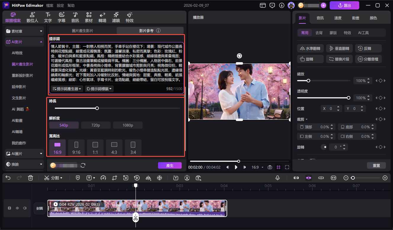 使用 Edimakor 輕鬆掌握如何製作情人節卡片
