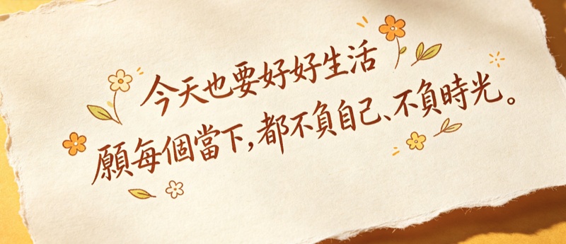 美食踩點使用手寫字體製作 IG 貼文