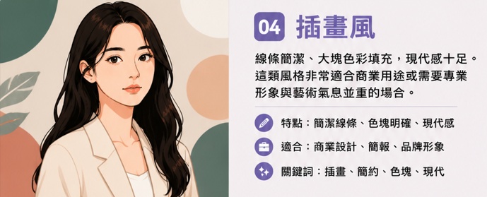 插畫風真人照片轉卡通效果