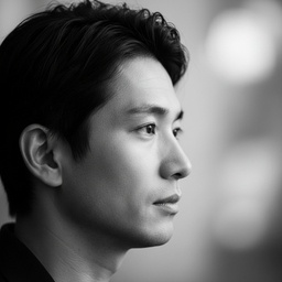 復古底片街拍風 IG 頭像男