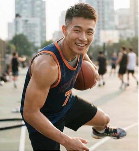 籃球場運動生活風男生頭貼