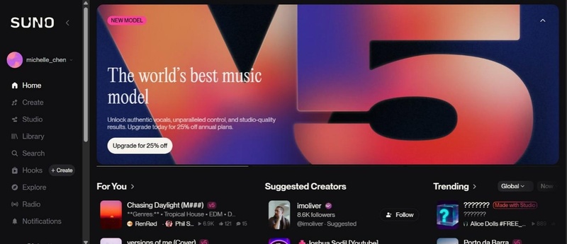 Suno AI 與 Gemini 音樂生成效果與功能對比圖