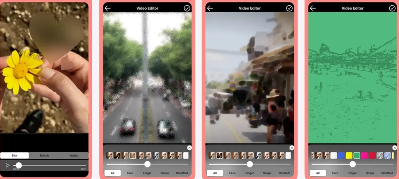 手機影片打馬賽克 App
