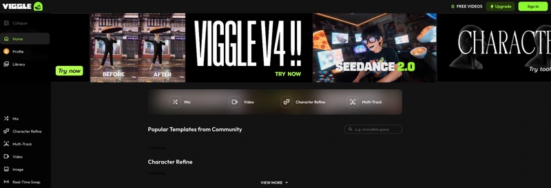 Viggle AI 迷因影片製作工具