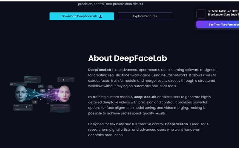 DeepFaceLab 開源換臉軟體