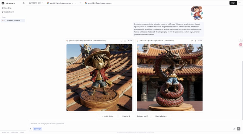 台灣宮廟龍形公仔