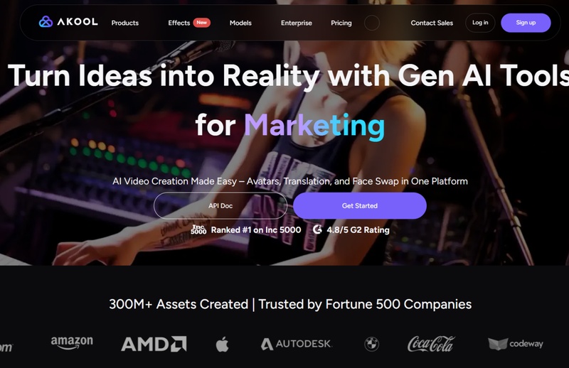 Akool AI 線上換臉工具