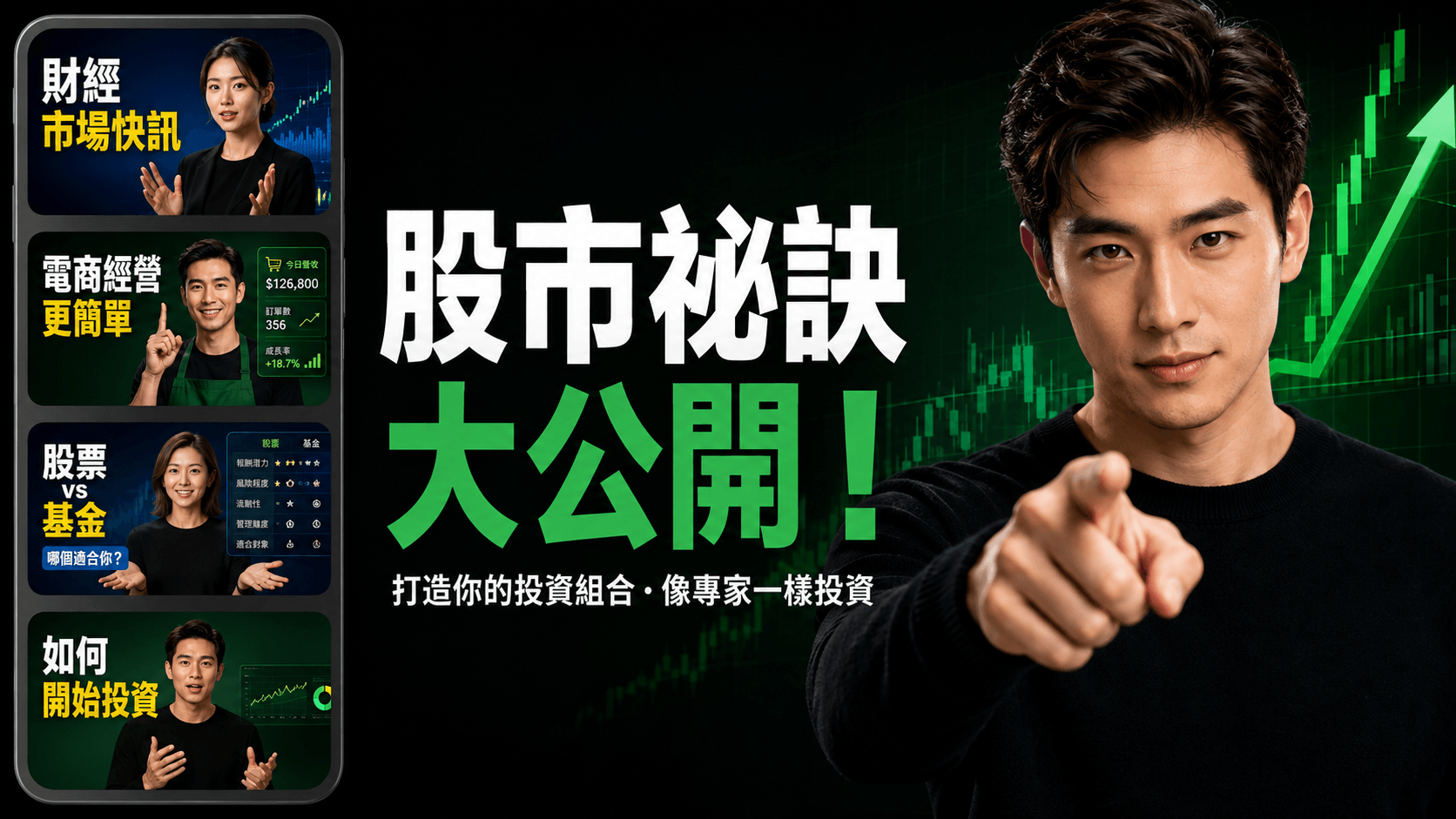 建立一致的影片縮圖風格