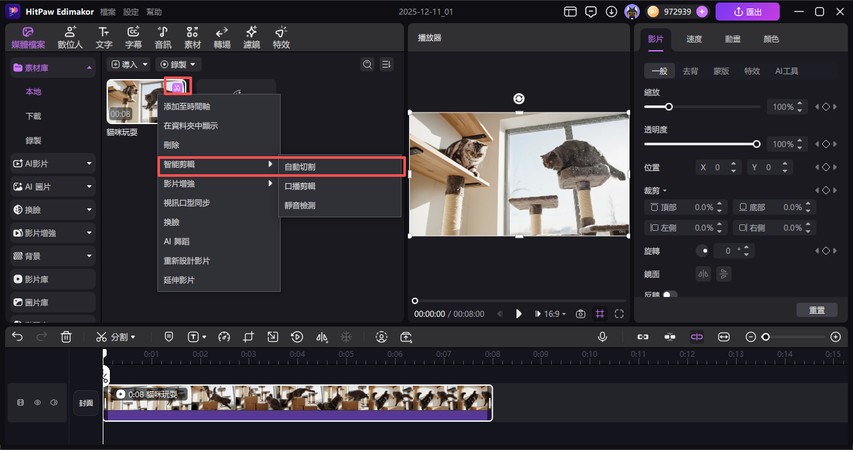 AI 自動生成影片