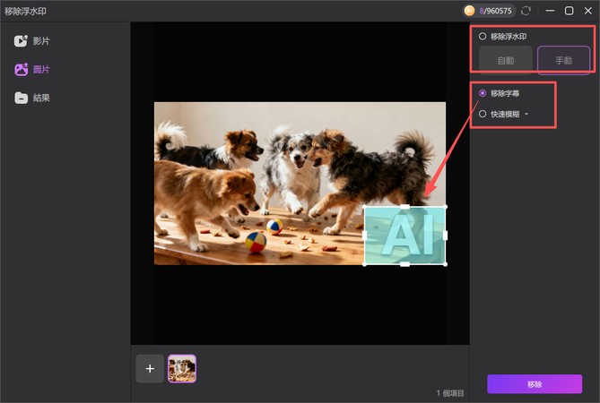 免費線上去除圖片浮水印